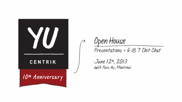 Open House, Wednesday 12 June, 2013